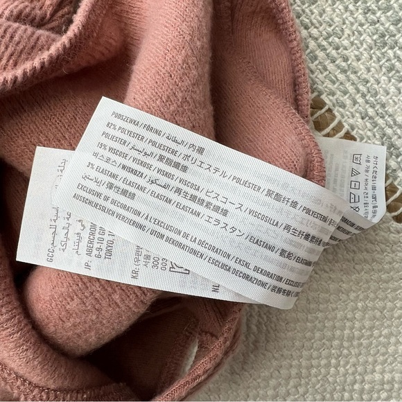 Abercrombie & Fitch Soft A&F Mauve Long Balloon Sleeves Bodysuit Women’s Small - Picture 6 of 6